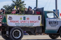 Our first Christmas parade in Jacksonville