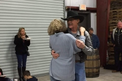 Frank Rochelle and wife dancing at January Open House Event