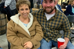 Peggy and Jason at our January 2019 Open House Event.  Peggy is Norwood's sister and Jason is Norwood's son