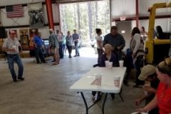 Everyone loved the lunch from Smithfield's and family.