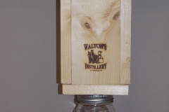 Bee trap hand-crafted by Donald Walton, Jr. the founder of Walton's Distillery, Inc.