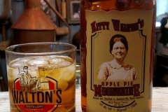 Photo opportunity of our Apple Pie Moonshine